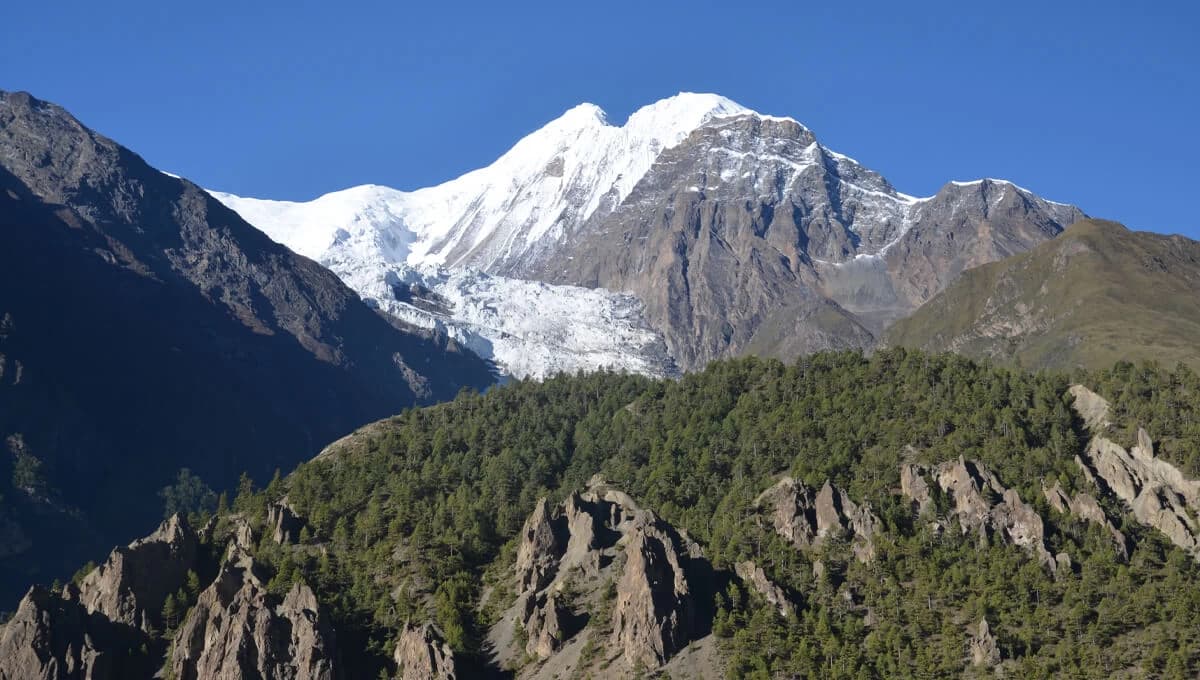 Gangapurna Peak of Annapurna Circuit Trek