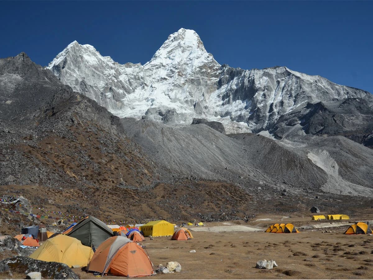 Everest Base Camp Trek Ama Dablam From Ama Dablam Base Camp