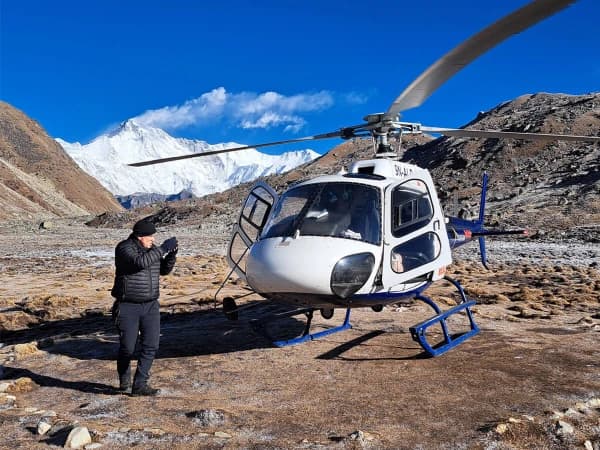 Helicopter Tour To Everest Gokyo Landing Nepal Excursion