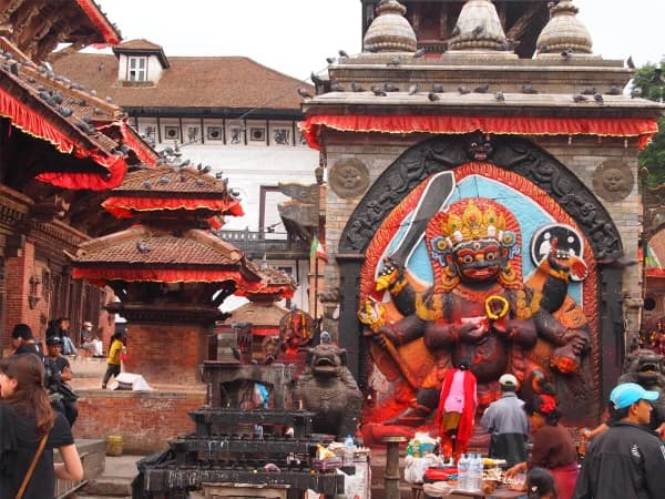 Kathmandu Durbar Square Kaal Bhairab