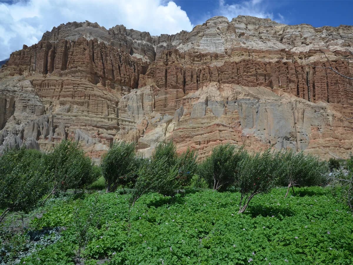 Upper Mustang Trek Chusang Village