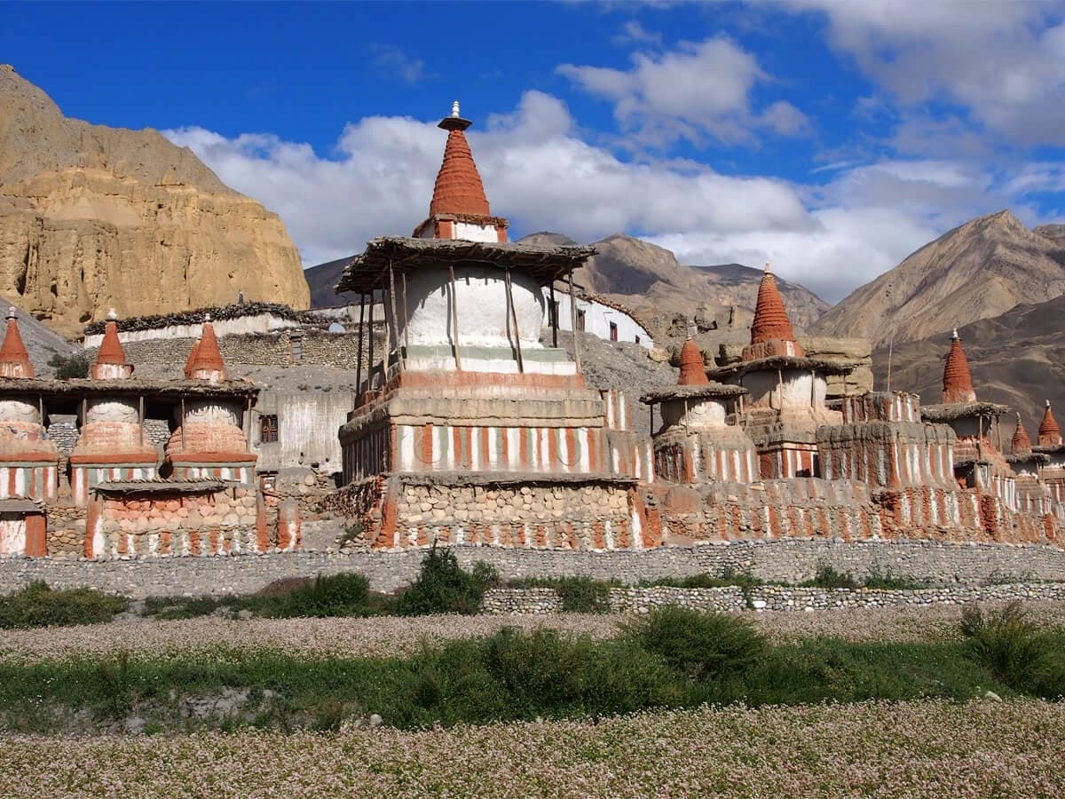 Upper Mustang Trek Stupa