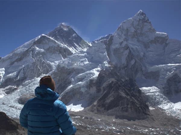 Mt. Everest and Mt. Nuptse